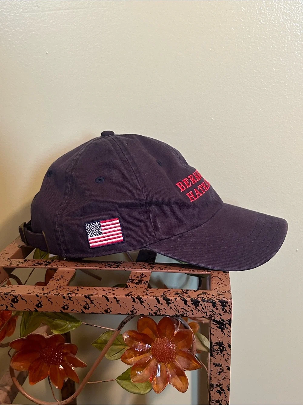 Official Berkshire Hathaway Annual Meeting Souvenir Dad Hat Cap - Navy Blue